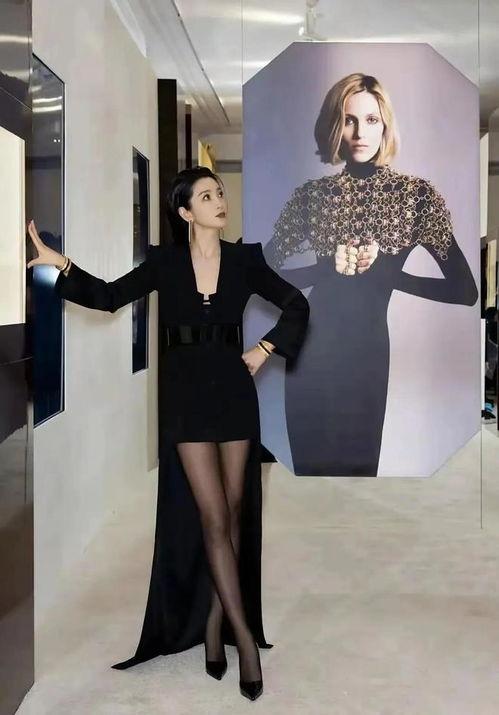 高跟丝袜李冰冰,时尚与魅力的完美融合